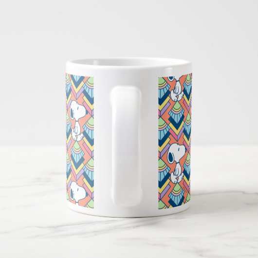 Erdnüsse | Snoopy Deko Dreams Pattern Jumbo-Tasse (Rückseite)