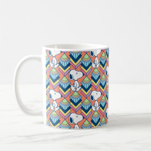 Erdnüsse | Snoopy Deko Dreams Pattern Kaffeetasse (Links)