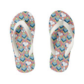 Erdnüsse | Snoopy Deko Dreams Pattern Kinderbadesandalen (Fußbett)