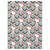 Erdnüsse | Snoopy Deko Dreams Pattern Klemmbrett (Rückseite)