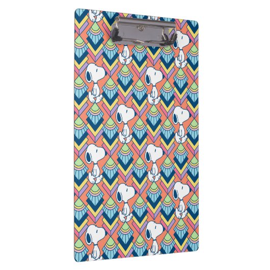 Erdnüsse | Snoopy Deko Dreams Pattern Klemmbrett (Rechts)