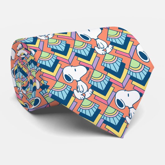 Erdnüsse | Snoopy Deko Dreams Pattern Krawatte (Gerollt)