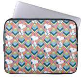 Erdnüsse | Snoopy Deko Dreams Pattern Laptopschutzhülle (Vorderseite)