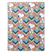 Erdnüsse | Snoopy Deko Dreams Pattern Notizblock (Vorderseite)