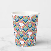 Erdnüsse | Snoopy Deko Dreams Pattern Pappbecher (Links)