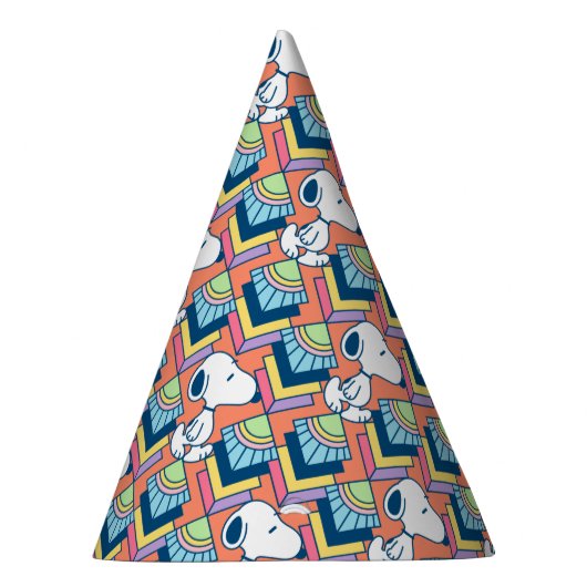 Erdnüsse | Snoopy Deko Dreams Pattern Partyhütchen (Rechts)