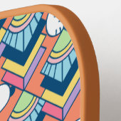 Erdnüsse | Snoopy Deko Dreams Pattern Pickleball Schläger (Linke Seite)