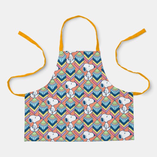 Erdnüsse | Snoopy Deko Dreams Pattern Schürze (Vorderseite)