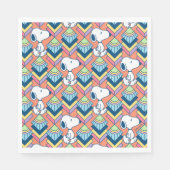 Erdnüsse | Snoopy Deko Dreams Pattern Serviette (Vorderseite)