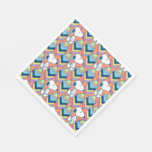 Erdnüsse | Snoopy Deko Dreams Pattern Serviette (Ecke)