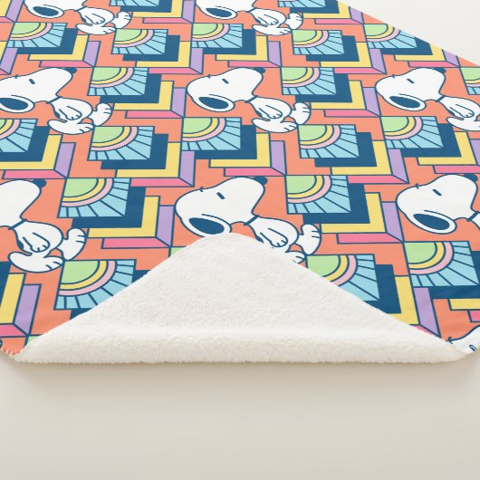 Erdnüsse | Snoopy Deko Dreams Pattern Sherpadecke (3/4)