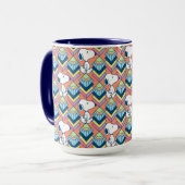 Erdnüsse | Snoopy Deko Dreams Pattern Tasse (Vorderseite Links)