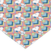 Erdnüsse | Snoopy Deko Dreams Pattern Tischdecke (Schrägansicht)