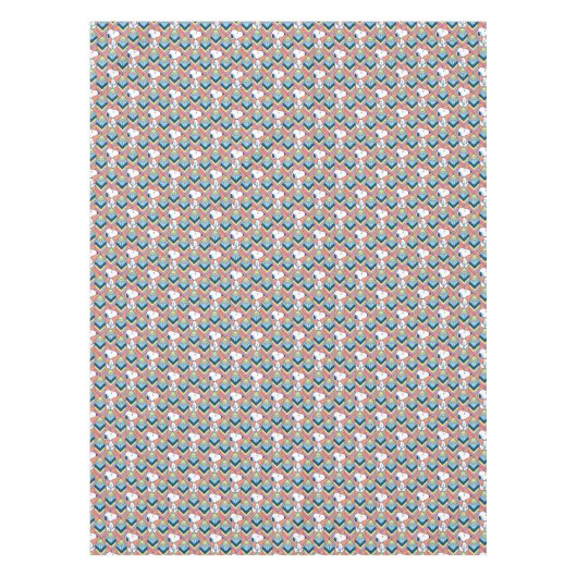 Erdnüsse | Snoopy Deko Dreams Pattern Tischdecke (Vorderseite)
