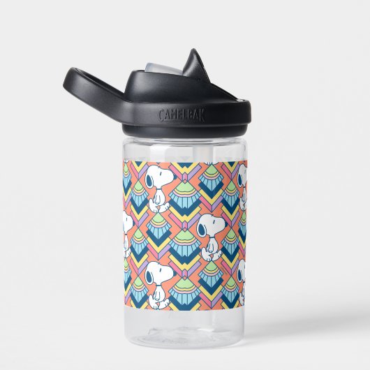 Erdnüsse | Snoopy Deko Dreams Pattern Trinkflasche (rechts)