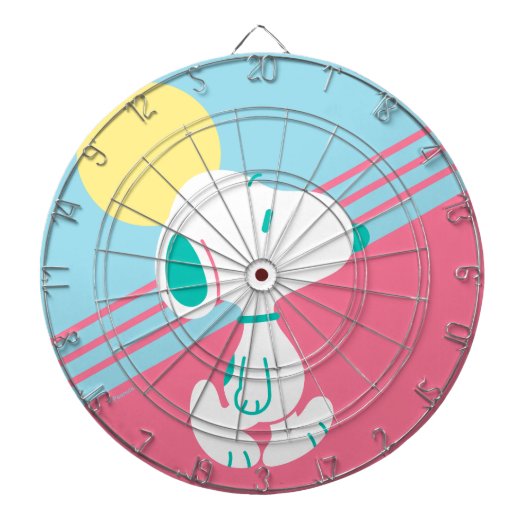 Erdnüsse | Snoopy Deko Dreams Sun Dartscheibe (vorne)