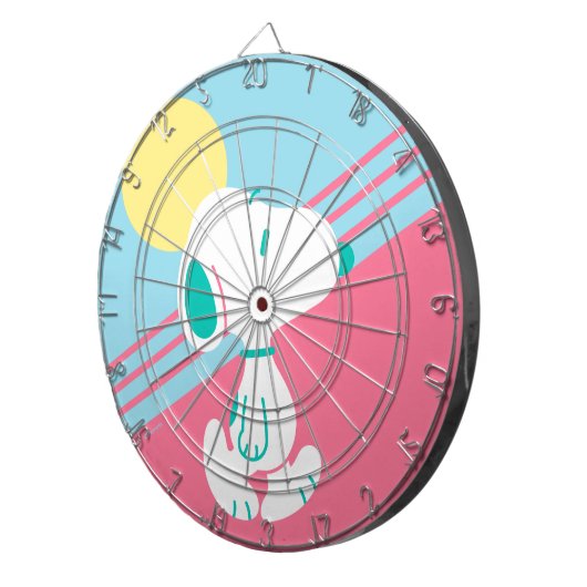 Erdnüsse | Snoopy Deko Dreams Sun Dartscheibe (Vorderseite rechts)