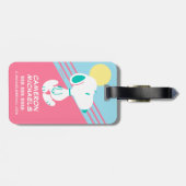 Erdnüsse | Snoopy Deko Dreams Sun Gepäckanhänger (Rückseite horizontal)