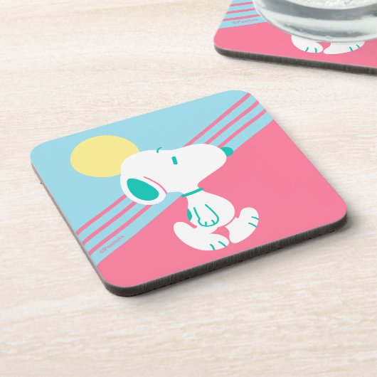 Erdnüsse | Snoopy Deko Dreams Sun Getränkeuntersetzer (Linke Seite)