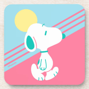Erdnüsse   Snoopy Deko Dreams Sun Getränkeuntersetzer