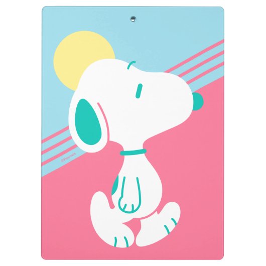 Erdnüsse | Snoopy Deko Dreams Sun Klemmbrett (Rückseite)