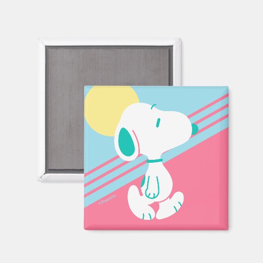 Erdnüsse | Snoopy Deko Dreams Sun Magnet (Vorderseite/Rückseite)