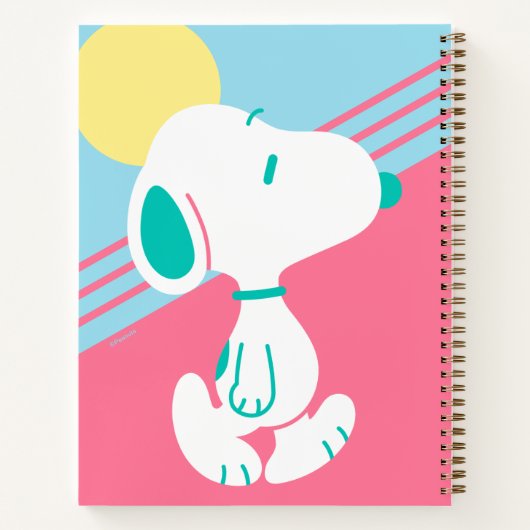 Erdnüsse | Snoopy Deko Dreams Sun Notizblock (Rückseite)