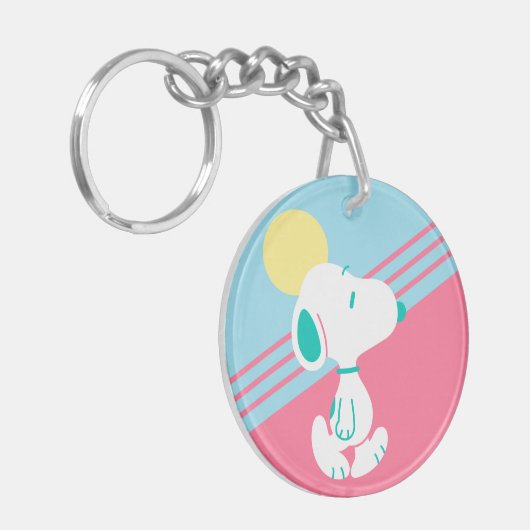 Erdnüsse | Snoopy Deko Dreams Sun Schlüsselanhänger (Vorderseite links)