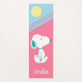 Erdnüsse | Snoopy Deko Dreams Sun Yogamatte (Vorderseite)