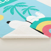 Erdnüsse | Snoopy-Deko | Name hinzufügen Sherpadecke (3/4)