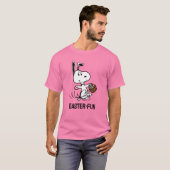 Erdnüsse | Snoopy der Osterfest Beagle T-Shirt (Vorne ganz)