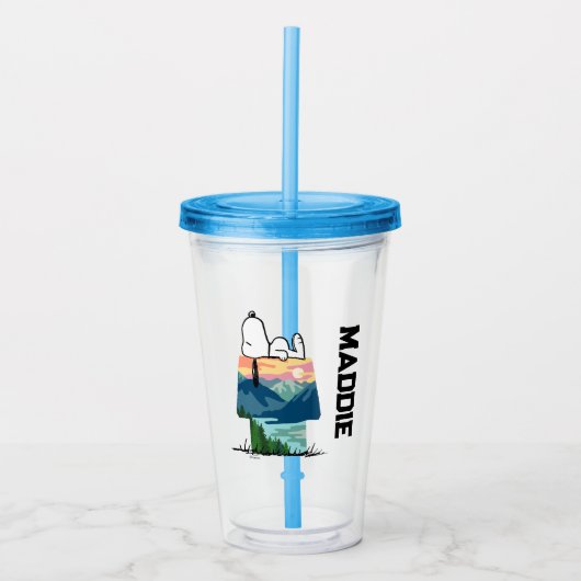 Erdnüsse | Snoopy Dog House Go Wild Acryltrinkbecher (Vorderseite)