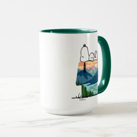 Erdnüsse | Snoopy Dog House Go Wild Tasse (VorderseiteRechts)
