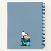 Erdnüsse | Snoopy Dog House Sunrise Notizblock (Rückseite)