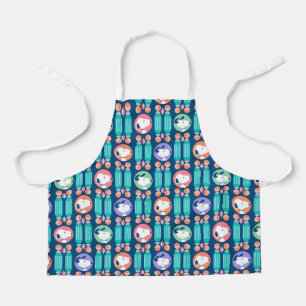 Erdnüsse Snoopy Dunkelblau Deco Dreams Muster Schürze