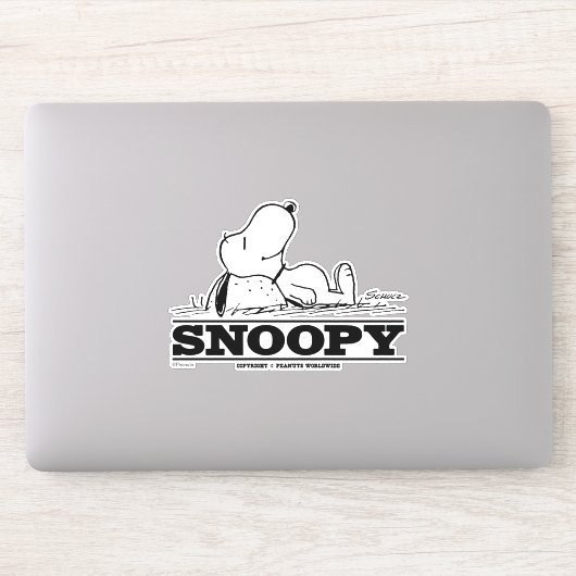 Erdnüsse | Snoopy-Erholung Aufkleber (Computer)