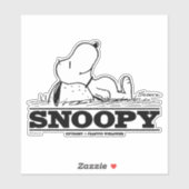 Erdnüsse | Snoopy-Erholung Aufkleber (Blatt)