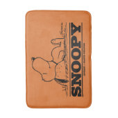 Erdnüsse | Snoopy-Erholung Badematte (Vorderseite Vertikal)