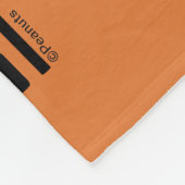 Erdnüsse | Snoopy-Erholung Fleecedecke (Ecke)