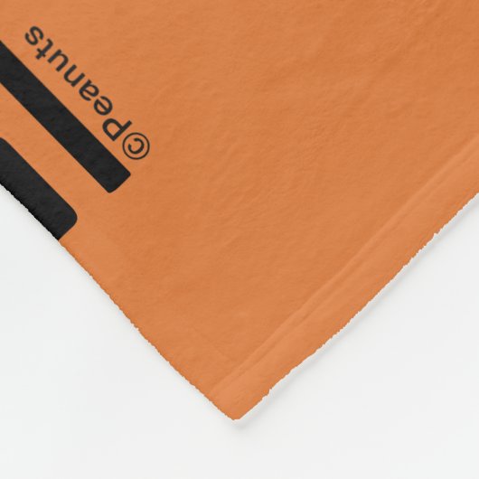 Erdnüsse | Snoopy-Erholung Fleecedecke (Ecke)