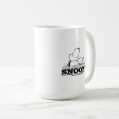 Erdnüsse | Snoopy-Erholung Kaffeetasse (VorderseiteRechts)