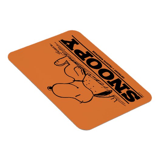 Erdnüsse | Snoopy-Erholung Magnet (Rechte Seite)