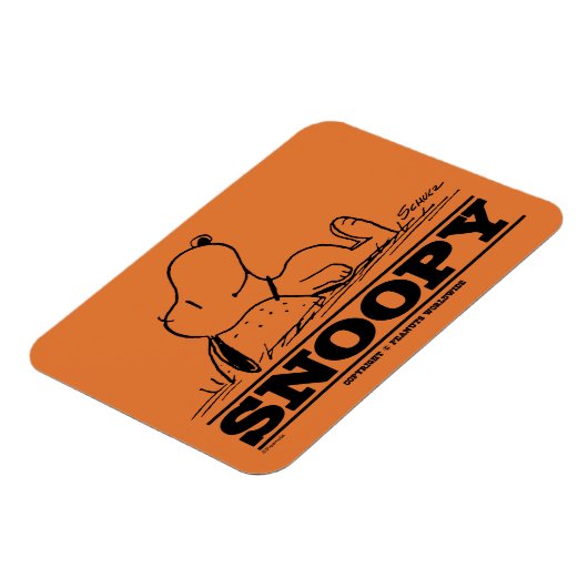 Erdnüsse | Snoopy-Erholung Magnet (Linke Seite)