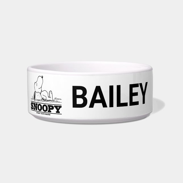 Erdnüsse | Snoopy-Erholung Napf (Vorderseite)