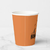 Erdnüsse | Snoopy-Erholung Pappbecher (Rechts)