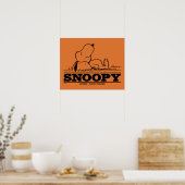 Erdnüsse | Snoopy-Erholung Poster (Küche)