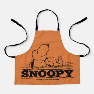 Erdnüsse Snoopy-Erholung Schürze