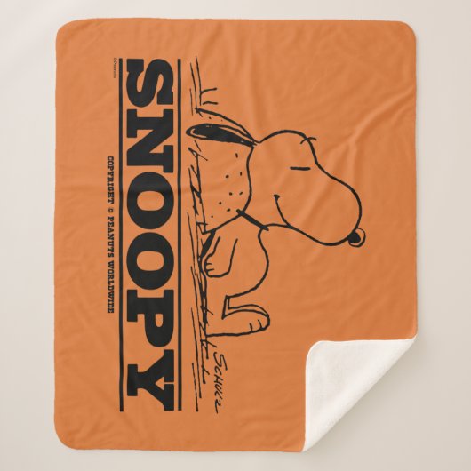 Erdnüsse | Snoopy-Erholung Sherpadecke (Vorderseite)