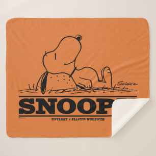 Erdnüsse Snoopy-Erholung Sherpadecke