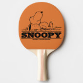 Erdnüsse | Snoopy-Erholung Tischtennis Schläger (Vorderseite)